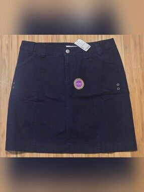 NWT Christopher & Banks Women's Navy Skort